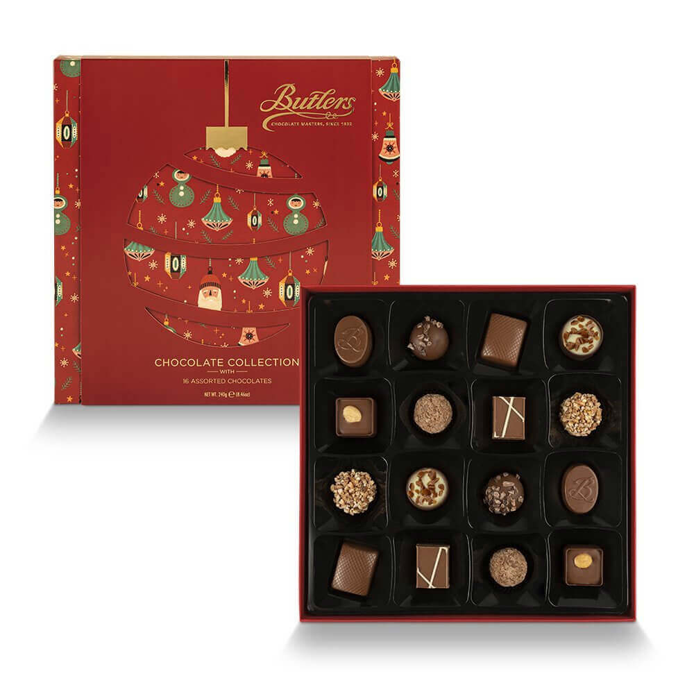 Butlers Christmas Motif Milk Chocolate Selection